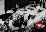 Standbild Curtiss Wasserflugzeug Herstellwerk Garden City New York USA, 1919, aus Sekunde 12 historischem Filmmaterial Videoclip 65675025327