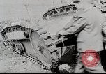 Standbild Ford 3 Tonne M1918 light Tanks umgeworfen während des Tests Michigan United States USA, 1918, aus Sekunde 9 historischem Filmmaterial Videoclip 65675025330
