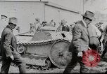 Standbild Ford 3 Tonne M1918 light Tanks umgeworfen während des Tests Michigan United States USA, 1918, aus Sekunde 21 historischem Filmmaterial Videoclip 65675025330