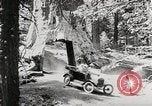 Image of Ford Model T cars in outdoor vacation spots in the U.S.A. United States USA, 1922, second 48 stock footage video 65675025343