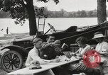 Image of Henry Ford, Thomas Edison, and naturalist author John Burroughs  United States USA, 1921, second 6 stock footage video 65675025344