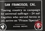 Image of Women suffragettes San Francisco California USA, 1918, second 1 stock footage video 65675025351