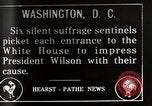 Immagine di Donne suffragettes Washington DC USA, 1917, secondo 1 filmato di repertorio 65675025352