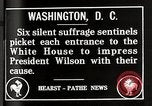 Immagine di Donne suffragettes Washington DC USA, 1917, secondo 3 filmato di repertorio 65675025352