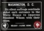 Immagine di Donne suffragettes Washington DC USA, 1917, secondo 7 filmato di repertorio 65675025352