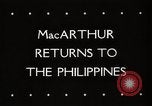 Image le général MacArthur Mindanao Philippines, 1944, de la seconde 31 séquences d'archives historiques vidéo 65675025361