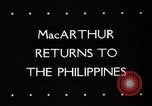 Image le général MacArthur Mindanao Philippines, 1944, de la seconde 32 séquences d'archives historiques vidéo 65675025361
