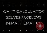 Image of Giant calculator Boston Massachusetts USA, 1944, second 4 stock footage video 65675025364
