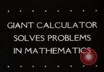 Image of Giant calculator Boston Massachusetts USA, 1944, second 6 stock footage video 65675025364