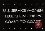 Image of US service women Washington DC USA, 1944, second 4 stock footage video 65675025369