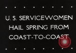 Image of US service women Washington DC USA, 1944, second 6 stock footage video 65675025369