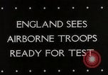 Image of American airborne troops United Kingdom, 1944, second 1 stock footage video 65675025371
