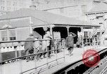 Image of Train passing Hippodrome New York United States USA, 1919, second 12 stock footage video 65675025399