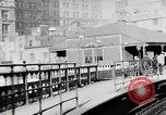 Image of Train passing Hippodrome New York United States USA, 1919, second 14 stock footage video 65675025399