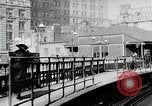 Image of Train passing Hippodrome New York United States USA, 1919, second 15 stock footage video 65675025399