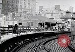 Image of Train passing Hippodrome New York United States USA, 1919, second 18 stock footage video 65675025399