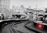 Image of Train passing Hippodrome New York United States USA, 1919, second 20 stock footage video 65675025399