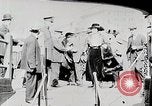 Image of New York Harbor and Brooklyn Bridge seen from steamship New York City USA, 1917, second 9 stock footage video 65675025400