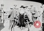 Image of New York Harbor and Brooklyn Bridge seen from steamship New York City USA, 1917, second 11 stock footage video 65675025400