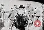 Image of New York Harbor and Brooklyn Bridge seen from steamship New York City USA, 1917, second 12 stock footage video 65675025400
