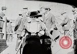 Image of New York Harbor and Brooklyn Bridge seen from steamship New York City USA, 1917, second 13 stock footage video 65675025400