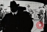 Image of New York Harbor and Brooklyn Bridge seen from steamship New York City USA, 1917, second 18 stock footage video 65675025400
