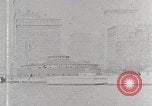 Image of New York Harbor and Brooklyn Bridge seen from steamship New York City USA, 1917, second 56 stock footage video 65675025400