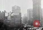 Image of Flat Iron Building New York City USA, 1919, second 5 stock footage video 65675025401