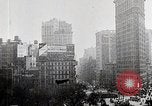 Image of Flat Iron Building New York City USA, 1919, second 9 stock footage video 65675025401