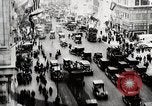 Image of busy New York city street New York City USA, 1919, second 1 stock footage video 65675025402