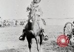 Standbild Rodeo anzeigen United States USA, 1919, aus Sekunde 9 historischem Filmmaterial Videoclip 65675025416