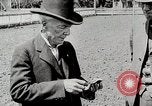 Image of Luther Burbank with cactus United States USA, 1919, second 17 stock footage video 65675025419