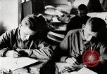 Image of American World War 1 soldiers write letters United States USA, 1917, second 5 stock footage video 65675025432