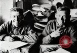 Image of American World War 1 soldiers write letters United States USA, 1917, second 6 stock footage video 65675025432