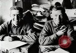 Image of American World War 1 soldiers write letters United States USA, 1917, second 7 stock footage video 65675025432