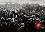 Image of US Army soldiers heading to World War I United States USA, 1917, second 36 stock footage video 65675025441