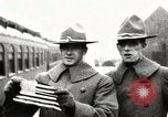 Image of US Army soldiers heading to World War I United States USA, 1917, second 49 stock footage video 65675025441