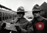 Image of US Army soldiers heading to World War I United States USA, 1917, second 50 stock footage video 65675025441