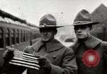 Image of US Army soldiers heading to World War I United States USA, 1917, second 51 stock footage video 65675025441