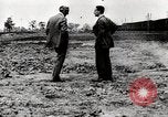Image of Henry Ford and son Edsel observing tests of M1918 light tanks Michigan United States USA, 1918, second 12 stock footage video 65675025442
