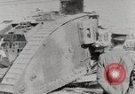 Image of British Mark lV tank demonstration World War 1 United States USA, 1917, second 11 stock footage video 65675025443