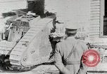 Image of British Mark lV tank demonstration World War 1 United States USA, 1917, second 15 stock footage video 65675025443