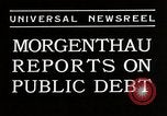 Image of Secretary Henry Morgenthau Jr Washington DC USA, 1934, second 3 stock footage video 65675025445