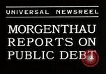 Image of Secretary Henry Morgenthau Jr Washington DC USA, 1934, second 9 stock footage video 65675025445