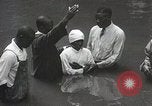 Image of Baptism Ceremony Montgomery Alabama USA, 1934, second 14 stock footage video 65675025446