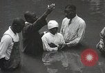 Image of Baptism Ceremony Montgomery Alabama USA, 1934, second 16 stock footage video 65675025446