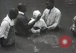 Image of Baptism Ceremony Montgomery Alabama USA, 1934, second 19 stock footage video 65675025446