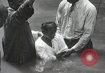 Image of Baptism Ceremony Montgomery Alabama USA, 1934, second 35 stock footage video 65675025446
