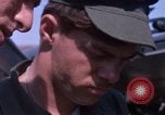 Image of United States Air Force airmen fuse 500 lb GP bombs Phu Cat Vietnam, 1968, second 31 stock footage video 65675025450