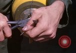 Image of United States Air Force airmen fuse 500 lb GP bombs Phu Cat Vietnam, 1968, second 39 stock footage video 65675025450